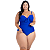 Body Maiô Costas Nuas Modelador Disfarça Barriga Drapeado - Imagem 5
