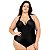 Maiô Plus Size liso Chapa barriga Com Bojo Cortinão - Imagem 7