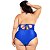 Maiô Plus Size liso Chapa barriga Com Bojo Cortinão - Imagem 6