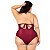 Maiô Plus Size liso Chapa barriga Com Bojo Cortinão - Imagem 4