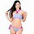 Biquini Infantil Juvenil Com Bojo Faixa Calcinha De Amarrar Dupla Face - Imagem 7