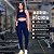 Conjuntos 2 Peças Academia Tule Feminino Fitness Grosso - Imagem 10