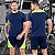 Conjunto Bicolor Básico Kit Masculino Dry Fit Anti Suor Novo - Imagem 15