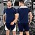 Conjunto Bicolor Básico Kit Masculino Dry Fit Anti Suor Novo - Imagem 18