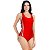 Body Maiô Feminino Moda Praia Natação Poliamida Premium Liso - Imagem 9