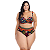 Biquini Plus Size Feminino Com Saia de Abotoar 2 em 1 Praia - Imagem 8