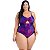 Body Plus Size Praia Piscina Com Bojo Reforçado Estampado - Imagem 1