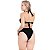 Bikini Top Retrô Aro Meia Taça Hot Pant Cintura Media Femini - Imagem 10