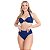 Bikini Top Retrô Aro Meia Taça Hot Pant Cintura Media Femini - Imagem 17
