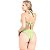 Bikini Top Retrô Aro Meia Taça Hot Pant Cintura Media Femini - Imagem 2