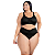 Biquini Plus Size Feminino Moda Praia Decote Em U Dourado - Imagem 3