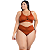 Biquini Plus Size Feminino Moda Praia Decote Em U Dourado - Imagem 11