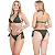 Bikini Feminino Asa Delta Amarrar Lateral Textura Esteirinha - Imagem 6