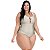 Maio Body Acinturado Plus Size Modela Cintura Liso Casual - Imagem 5