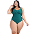 Maio Body Acinturado Plus Size Modela Cintura Liso Casual - Imagem 3