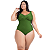 Maio Body Acinturado Plus Size Modela Cintura Liso Casual - Imagem 5