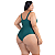Maio Body Acinturado Plus Size Modela Cintura Liso Casual - Imagem 4