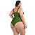 Maio Body Acinturado Plus Size Modela Cintura Liso Casual - Imagem 6