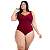 Maio Body Acinturado Plus Size Modela Cintura Liso Casual - Imagem 15