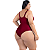 Maio Body Acinturado Plus Size Modela Cintura Liso Casual - Imagem 16