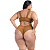 Biquini Cós Alto Sustentação Plus Size Alças Largas Decote - Imagem 8