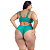 Biquini Cós Alto Sustentação Plus Size Alças Largas Decote - Imagem 10