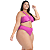Biquini Cós Alto Sustentação Plus Size Alças Largas Decote - Imagem 1