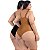 2 Body Maiô Acinturado Plus Size Modela Cintura Liso Casual - Imagem 15