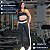 Conjunto Fitness Feminino Top Nadador Bojo Removível Alças - Imagem 12