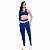 Conjunto Fitness Feminino Top Nadador Bojo Removível Alças - Imagem 17