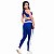 Conjunto Fitness Feminino Top Nadador Bojo Removível Alças - Imagem 18
