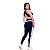 Conjunto Fitness Feminino Top Nadador Bojo Removível Alças - Imagem 6