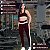 Conjunto Fitness Feminino Top Nadador Bojo Removível Alças - Imagem 16