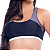 Conjunto Fitness Feminino Top Nadador Bojo Removível Alças - Imagem 3