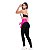 Conjunto Feminino Academia Fitness Recorte Bicolor Com Bojo - Imagem 16