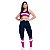 Conjunto Feminino Top Academia Calça Legging Listra Nadador - Imagem 5