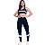 Conjunto Feminino Top Academia Calça Legging Listra Nadador - Imagem 17