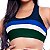 Conjunto Feminino Top Academia Calça Legging Listra Nadador - Imagem 19