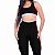 Conjunto Feminino Bicolor Academia Top Nadador Calça Legging - Imagem 3