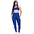 Conjunto Feminino Bicolor Academia Top Nadador Calça Legging - Imagem 16