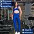 Conjunto Feminino Bicolor Academia Top Nadador Calça Legging - Imagem 20