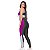 Conjunto Feminino Bicolor Academia Top Nadador Calça Legging - Imagem 12