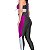 Conjunto Feminino Bicolor Academia Top Nadador Calça Legging - Imagem 14