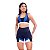 Conjunto De Academia Short E Top Feminino Grosso Não Marca - Imagem 1