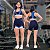 Conjunto De Academia Short E Top Feminino Grosso Não Marca - Imagem 4