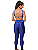 Conjunto de Academia Fitness Feminino Top Calça Lisa Treino - Imagem 7