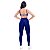 Conjunto de Academia Fitness Feminino Top Calça Lisa Treino - Imagem 17