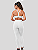 Conjunto Esportivo Feminino Calça Lisa Com Top Alças Finas - Imagem 12