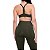 Conjunto Esportivo Feminino Calça Lisa Com Top Alças Finas - Imagem 14