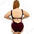 Maiô, Body Feminino Plus Bicolor Chapa Barriga Com Bojo Neon - Imagem 14